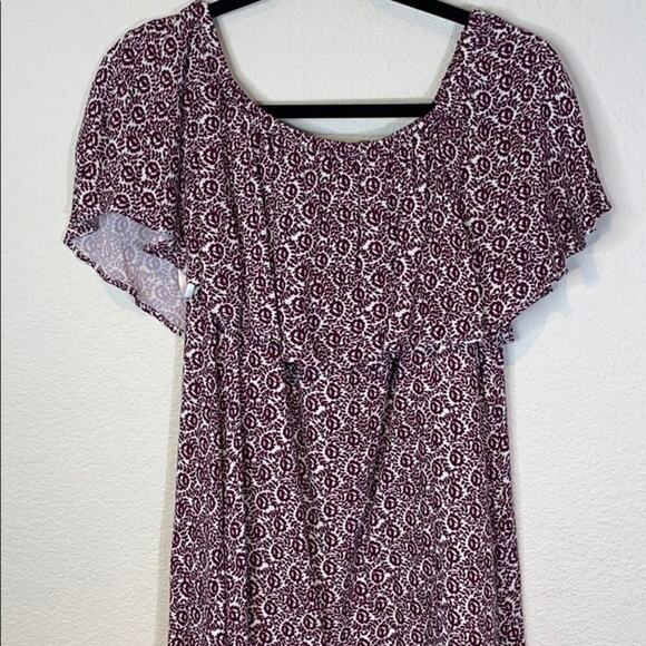 Rebecca Minkoff Havasu Cold-Shoulder Midi Dress - Picture 6 of 14